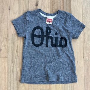 Homage 3t script ohio tee